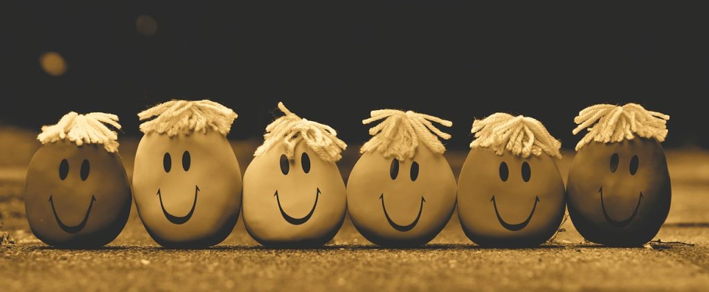 anti-stress balls, funny troop, smilies stress reduction, knead, fun